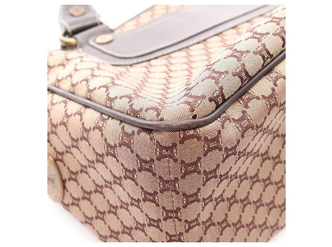 Céline Celine Boogie Bag Macadam Handtasche Braun Beige - Ansicht 17