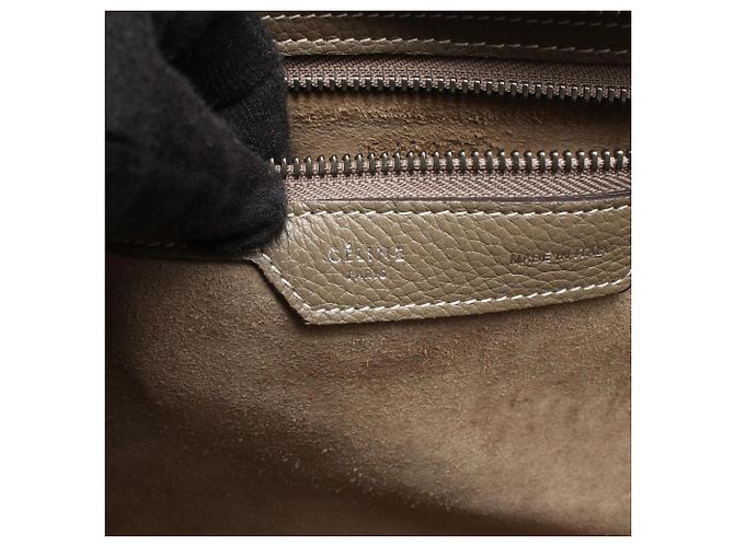 Céline Borsa Tote Celine Luggage Micro Shopper Marrone - vista 4