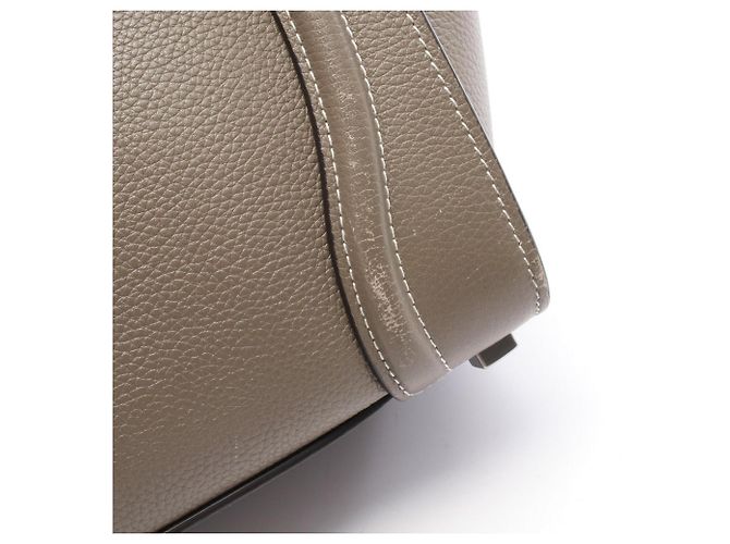 Céline Borsa Tote Celine Luggage Micro Shopper Marrone - vista 9