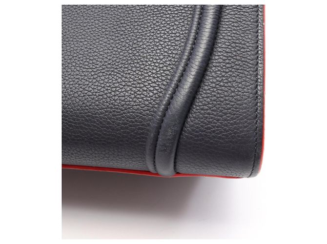 Céline Borsa Tote Celine Luggage Phantom Rosso Blu navy - vista 9