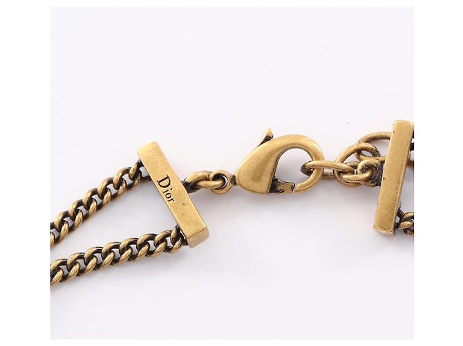 Christian Dior Dior J'A DIOR Double Strand Choker D'oro - vista 4