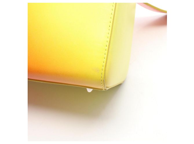 Christian Dior Dior LADY DIOR Borsa a mano sfumata Arancione Giallo - vista 7