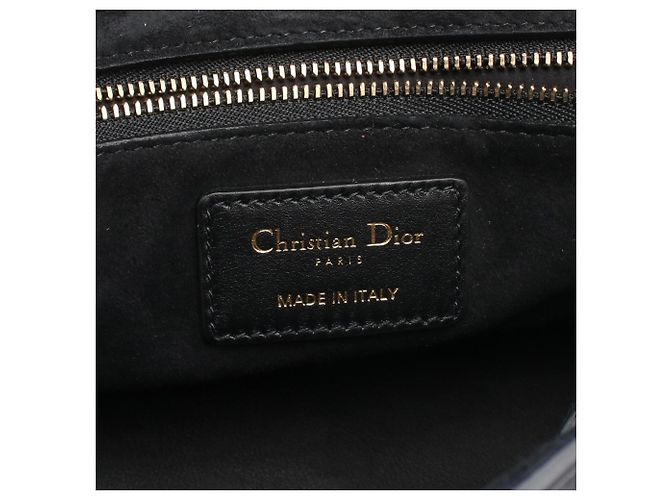 Christian Dior Dior LADY DIOR Bolso 2-Way con tachuelas Negro - vista 4