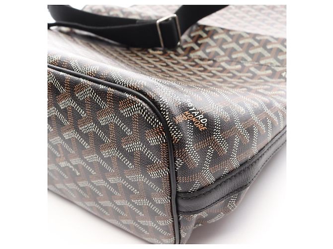 Borsa a Spalla Goyard Capetian MM Nero Multicolore - vista 10