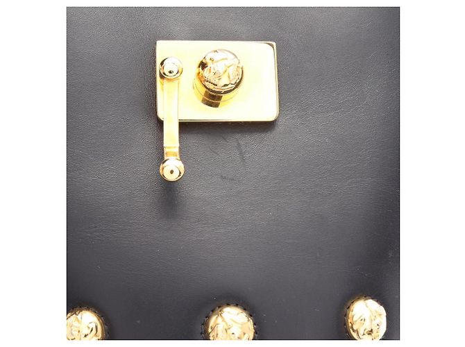 Borsa a mano in pelle nera Salvatore Ferragamo Nero - vista 11