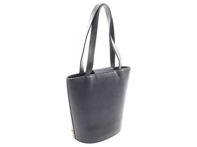 Borsa a mano in pelle nera Salvatore Ferragamo Nero - vista 2