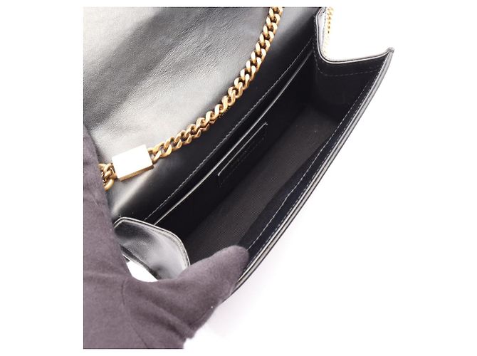 Borsa a Spalla Yves Saint Laurent Kate Tassel Nero - vista 3