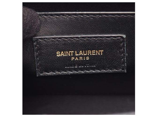 Borsa a Spalla Yves Saint Laurent Kate Tassel Nero - vista 4