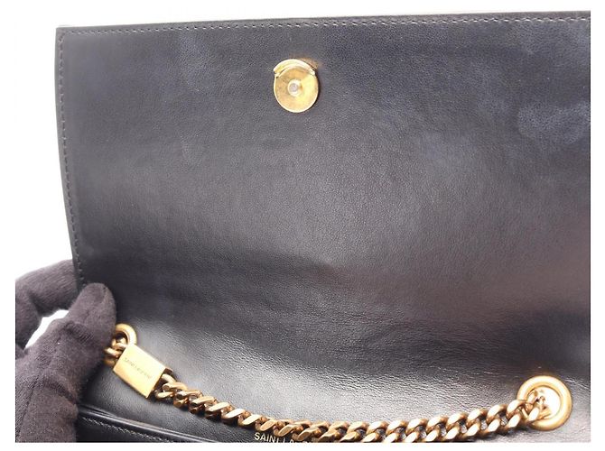 Borsa a Spalla Yves Saint Laurent Kate Tassel Nero - vista 6