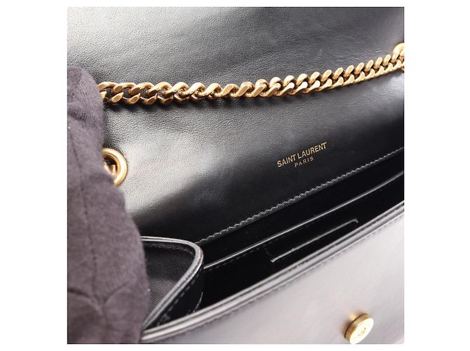Borsa a Spalla Yves Saint Laurent Kate Tassel Nero - vista 7