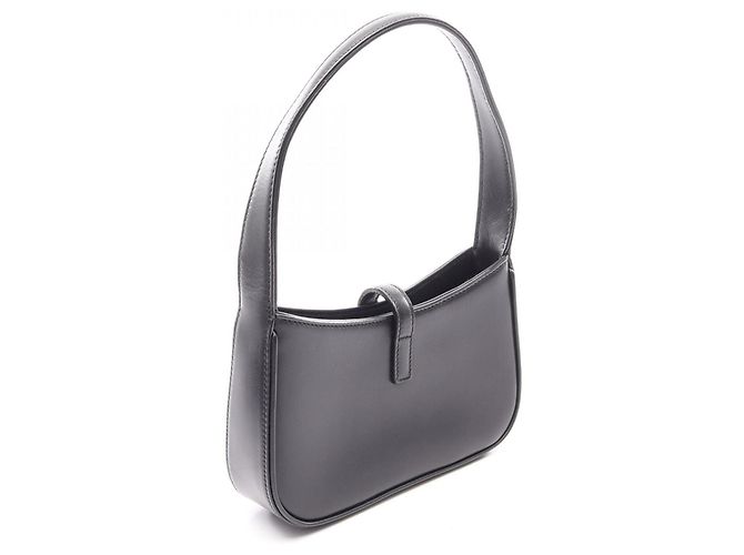 Borsa Mini Hobo Yves Saint Laurent Nero - vista 2