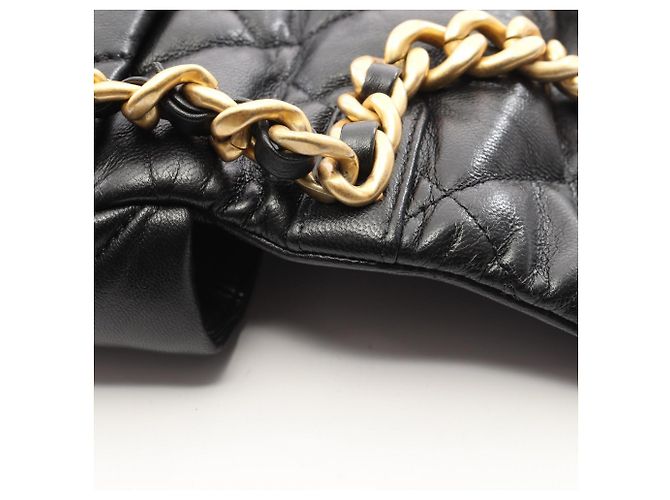 Borsa a Spalla Chanel 19 Dixneuf Matelassé Nero - vista 9