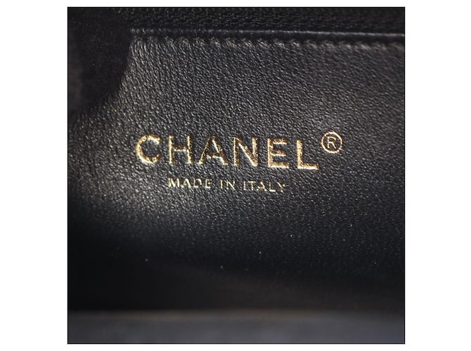 Vanity Beauty Case Chanel CC Figley Nero - vista 4