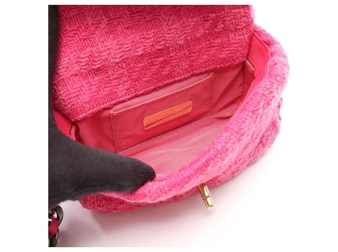 Chanel CHANEL19 Matelassé Combination Hardware Waist Bag Rosa - vista 3