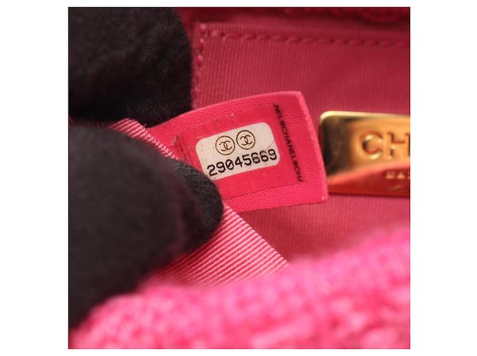 Chanel CHANEL19 Matelassé Combination Hardware Waist Bag Rosa - vista 5