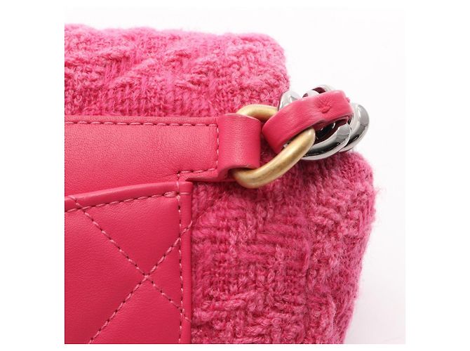 Chanel CHANEL19 Matelassé Combination Hardware Waist Bag Rosa - vista 8