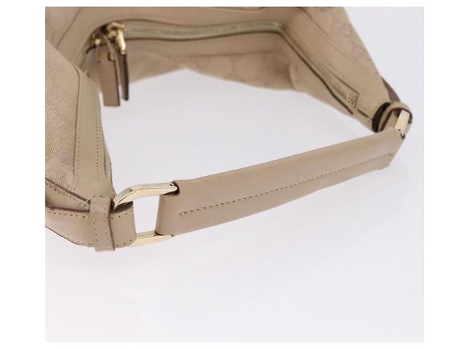 Gucci Zip Hobo Canvas Beige - vista 7