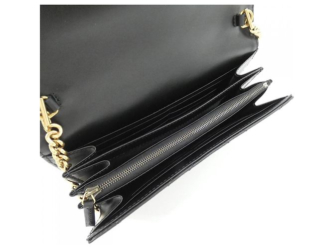 Bolso de hombro Gucci GG Marmont 474575 DTD1T Negro - vista 7