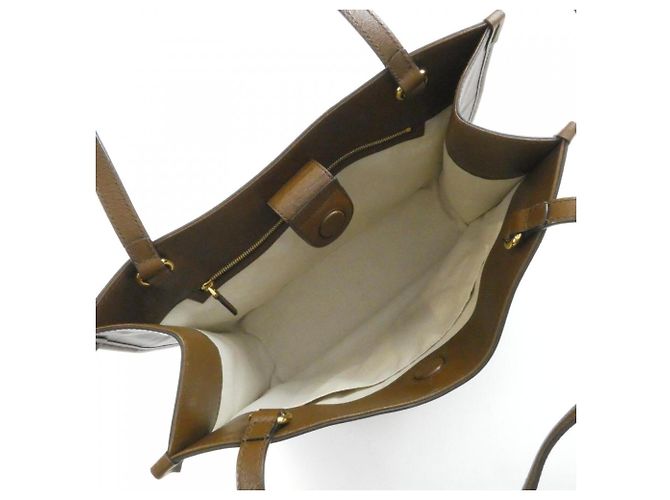 Borsa Gucci Horsebit 1955 Marrone - vista 8
