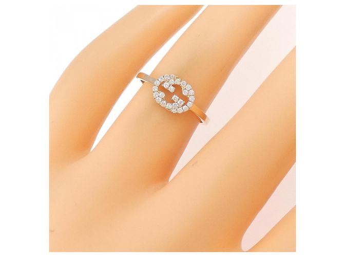 Gucci Ring in 18K Roségold mit Diamant - Ansicht 5