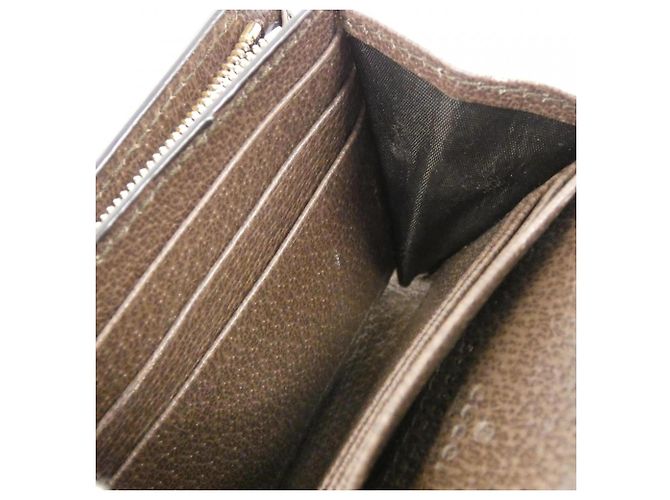 Cartera Bi-Fold Gucci Ophidia Castaño Beige - vista 7