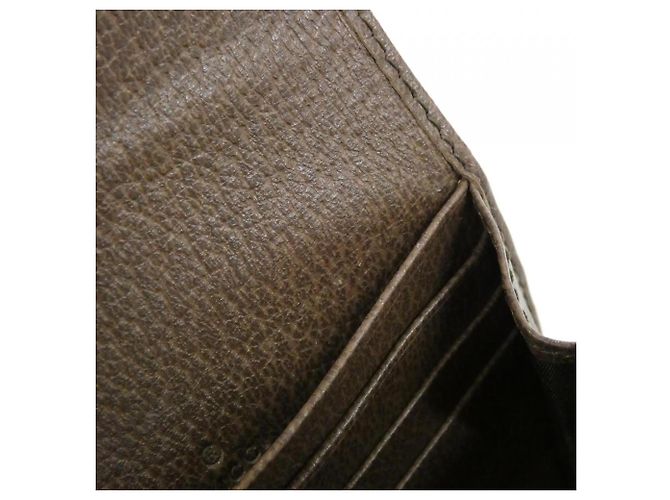 Cartera Bi-Fold Gucci Ophidia Castaño Beige - vista 8