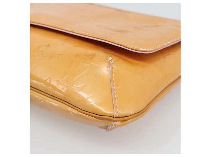 LOUIS VUITTON Monogram Vernis Thompson Street Bag Rosa M91070 LV Auth 193874 - vista 10