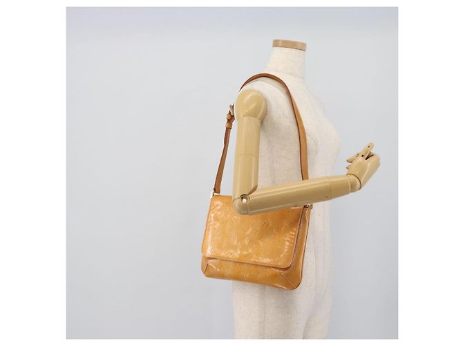 LOUIS VUITTON Monogram Vernis Thompson Street Bag Rosa M91070 LV Auth 193874 - vista 23