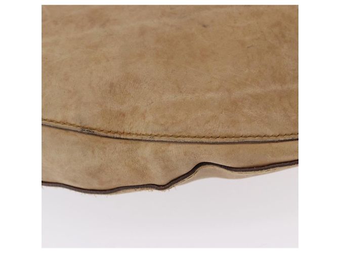 Borsa a Spalla GUCCI in Pelle Beige Argento 95726 Auth ep15181 - vista 13