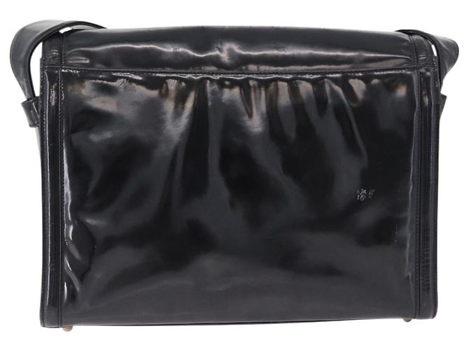 Borsa a Spalla CHANEL Vernice Nero CC Auth 192734 - vista 3
