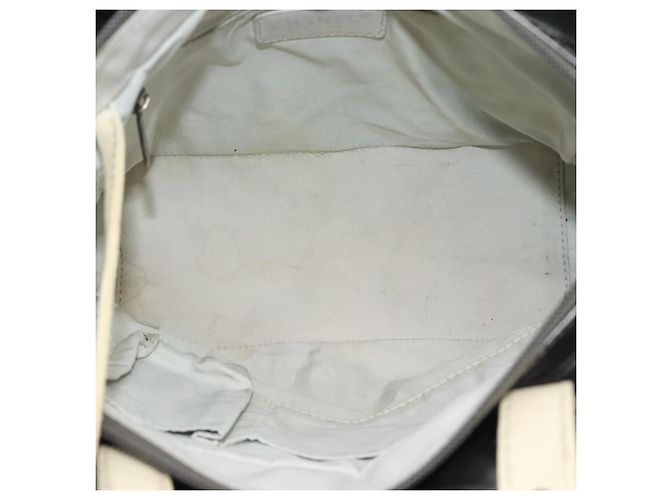 CHANEL Paris Biarritz PM Tote Bag aus beschichtetem Canvas mit silbernem CC Auth 191000 - Ansicht 17