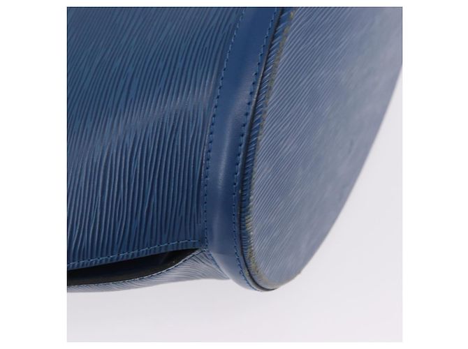 LOUIS VUITTON Epi Saint Jacques Borsa a tracolla shopping Blu M52275 Auth BA14083 - vista 10