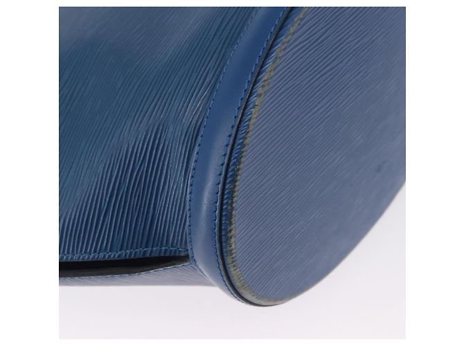 LOUIS VUITTON Epi Saint Jacques Borsa a tracolla shopping Blu M52275 Auth BA14083 - vista 12