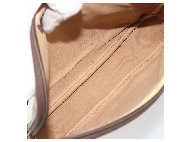 Sac à bandoulière GUCCI GG Supreme en PVC Beige Or 97 02 068 Auth kk692 Doré - vue 17