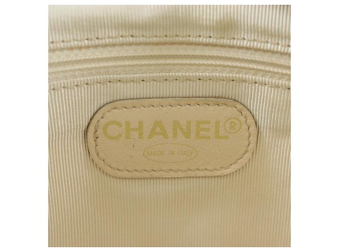 CHANEL Gürteltasche aus Caviar-Leder Limonengelb Gold CC Authentisch am12134V Golden - Ansicht 18