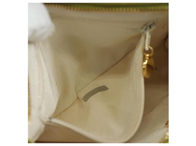 CHANEL Gürteltasche aus Caviar-Leder Limonengelb Gold CC Authentisch am12134V Golden - Ansicht 23
