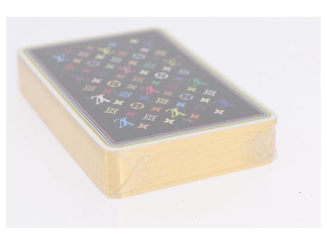 Cartas de Juego LOUIS VUITTON Multicolor Black White LV Auth 194633M Negro Blanco - vista 5