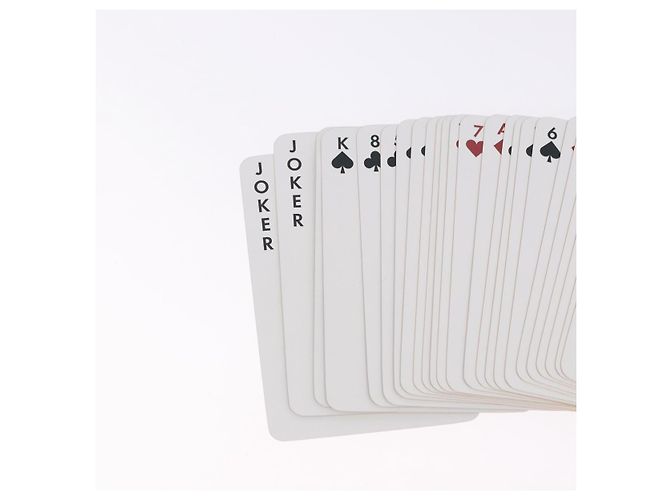 Cartas de Juego LOUIS VUITTON Multicolor Black White LV Auth 194633M Negro Blanco - vista 7