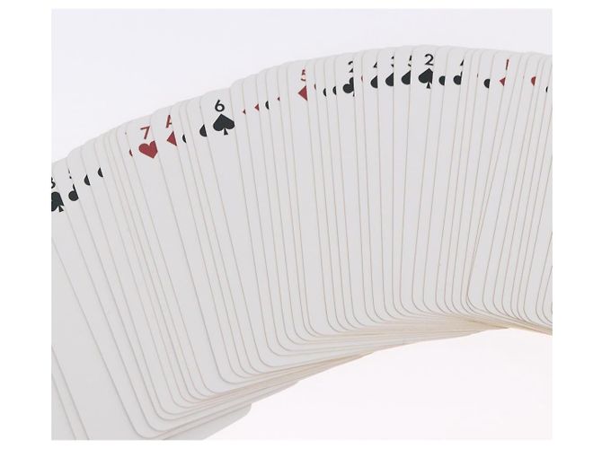 Cartas de Juego LOUIS VUITTON Multicolor Black White LV Auth 194633M Negro Blanco - vista 8