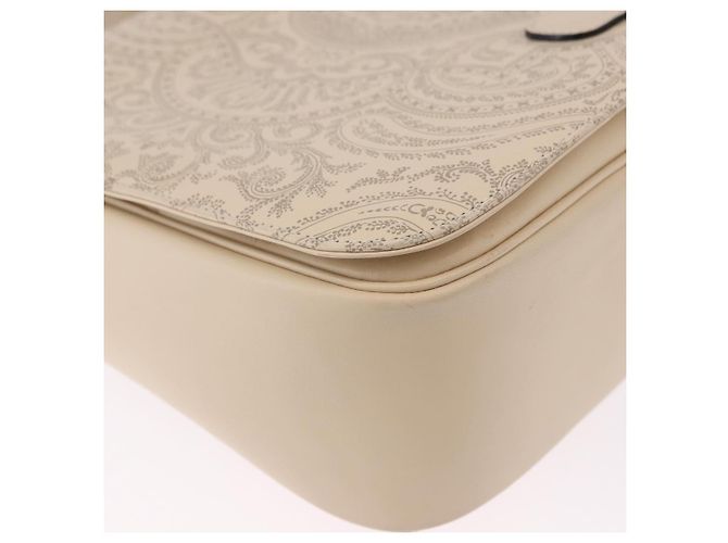 Borsa a Spalla VALENTINO in Pelle 2way Avorio Oro Auth BA14149V D'oro Crudo - vista 10