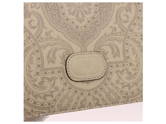 Borsa a Spalla VALENTINO in Pelle 2way Avorio Oro Auth BA14149V D'oro Crudo - vista 18