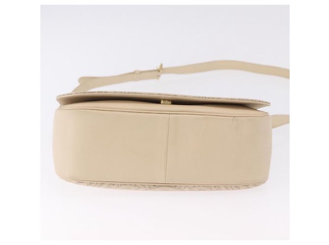 Borsa a Spalla VALENTINO in Pelle 2way Avorio Oro Auth BA14149V D'oro Crudo - vista 5