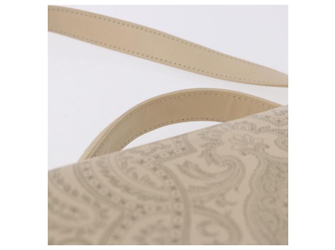 Borsa a Spalla VALENTINO in Pelle 2way Avorio Oro Auth BA14149V D'oro Crudo - vista 8