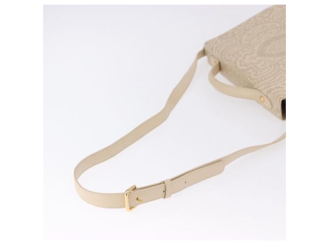 Borsa a Spalla VALENTINO in Pelle 2way Avorio Oro Auth BA14149V D'oro Crudo - vista 9