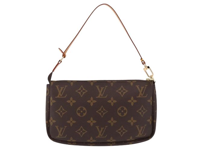LOUIS VUITTON Monogram Pochette Accessoires Pochette M51980 LV Auth ki6744M Monogramma - vista 3