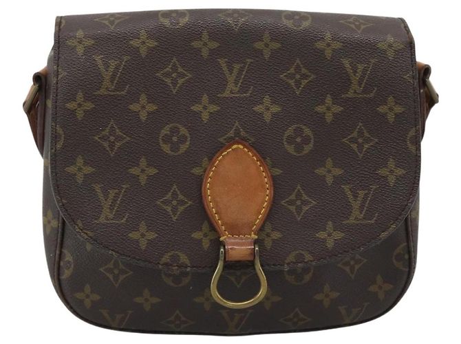 LOUIS VUITTON Monogram Saint Cloud GM Schultertasche M51242 LV Auth 194563 Monogramm - Ansicht 2