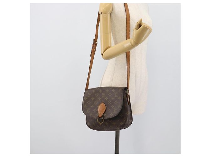 LOUIS VUITTON Monogram Saint Cloud GM Schultertasche M51242 LV Auth 194563 Monogramm - Ansicht 25