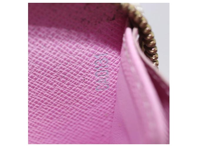 LOUIS VUITTON Monogram Multicolor Zippy Wallet White M60241 LV Auth BA14264 Bianco - vista 23