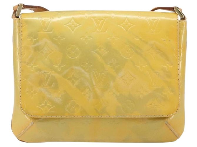 LOUIS VUITTON Monogram Vernis Thompson Street Bag Gris M91008 LV Auth 193875 Grigio - vista 2