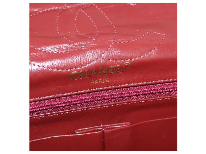 CHANEL Matelasse 28 Chain Hand Bag Lamb Skin Paris Limited Black Auth yk20684SAM Nero - vista 21